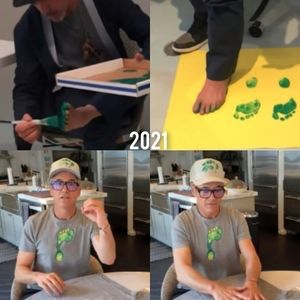 RARE! Robert Downey, JR. Footprint Coalition  T-Shirt